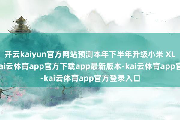 开云kaiyun官方网站预测本年下半年升级小米 XLA 大模子-kai云体育app官方下载app最新版本-kai云体育app官方登录入口